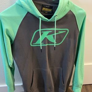 Klim Womens mint hoodie